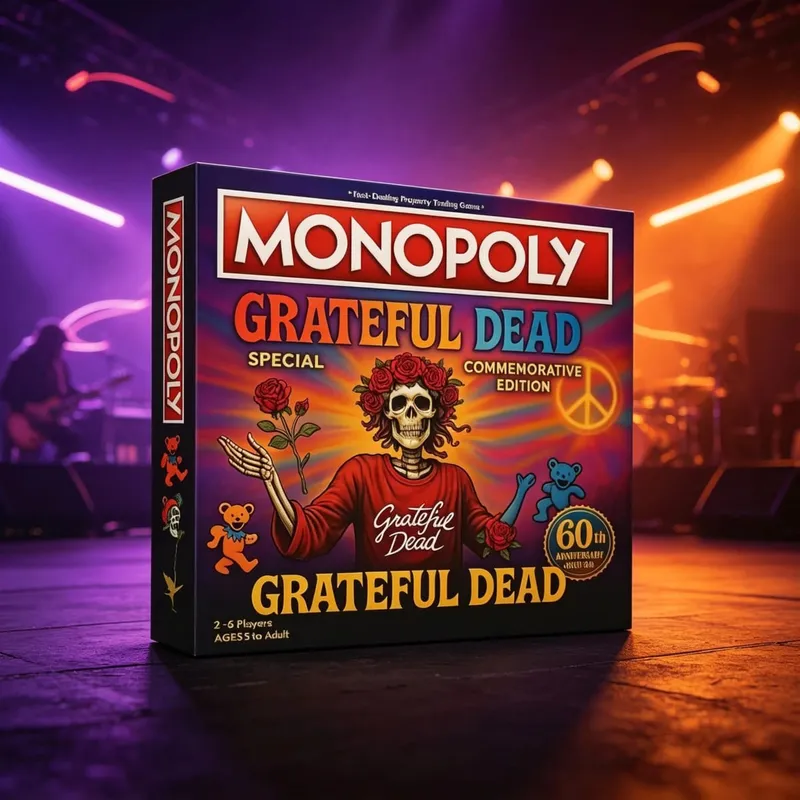 Horror Movie Themed Board Game Halloween Monopoly Style Property Trading Game for Adult Party Family Game Night Gift — image 7