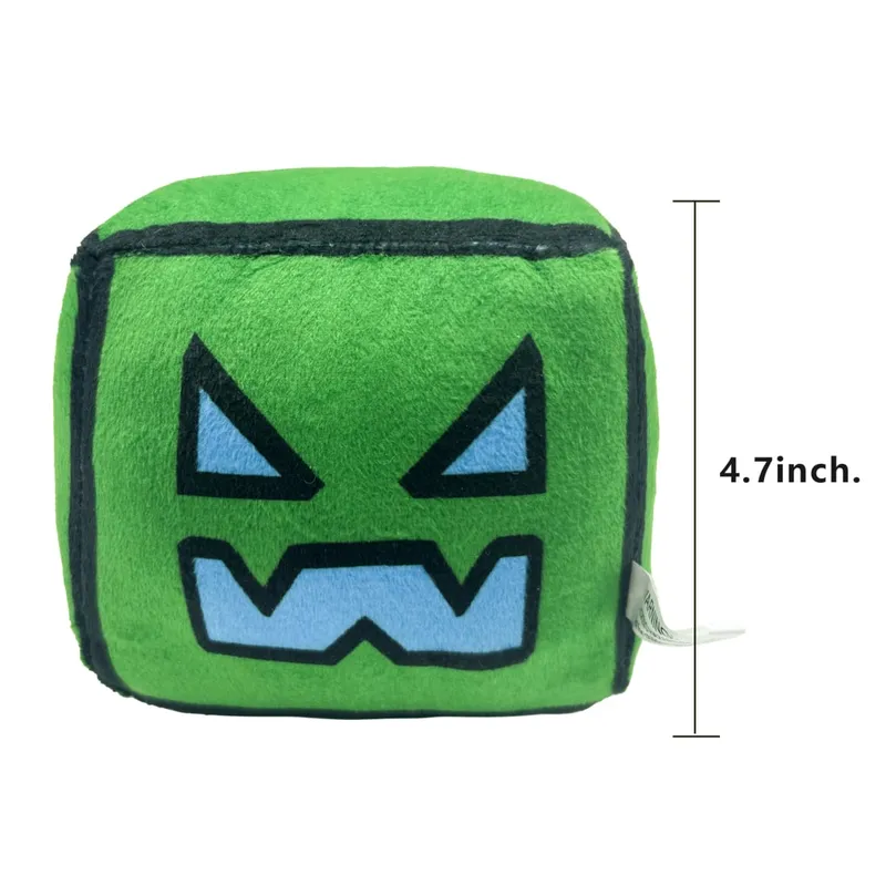 Geometry Plush Toy Cube Volume Wood Stuffed Animal Plushie Doll Toys for Kids and Gaming Fans Children's Day Birthday Gift — image 5