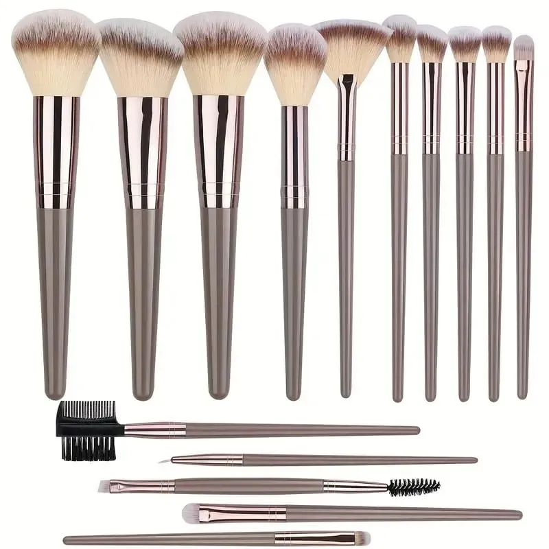 3-20Pcs Premium Makeup Brushes Set Soft Fluffy Beauty Cosmetic Foundation Makeup Brush Eyeshadow Blush Kabuki Make Up Tools