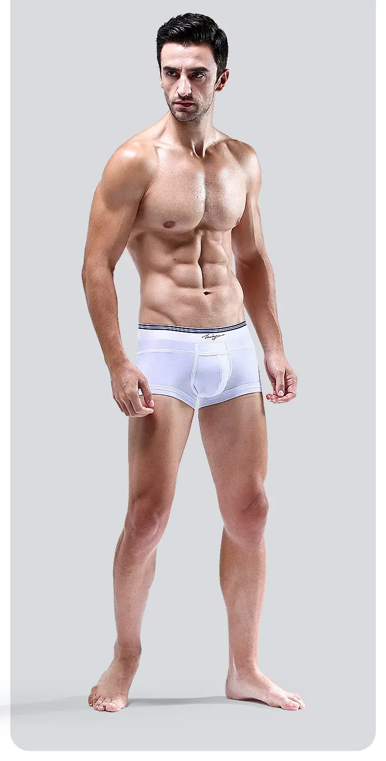 52025 Men's Premium MicroModal Boxers (3-Pack) – Ultra-Soft Silky Fabric, U-Shaped Contour Pouch and Comfortable Modern Fit