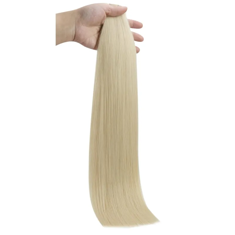 Moresoo Double Sided Tape in Hair Extensions Remy Straight for Woman 100% Real Natural Brazilian Human Hair Extensions Tape Ins