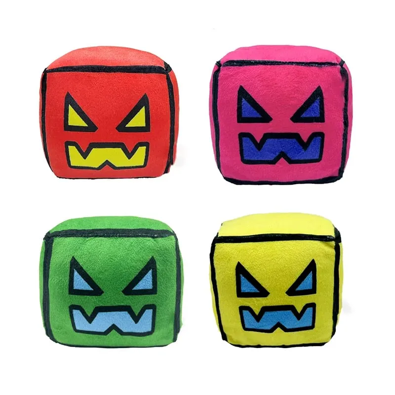 Geometry Plush Toy Cube Volume Wood Stuffed Animal Plushie Doll Toys for Kids and Gaming Fans Children's Day Birthday Gift — image 7
