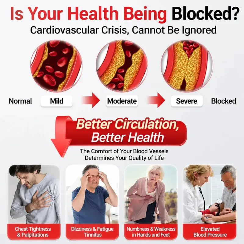 Nattokinase Supplement with CoQ10 Red Yeast Rice Quercetin Bromelain Support Blood Flow Heart Health Digestive Aid Energy — image 3