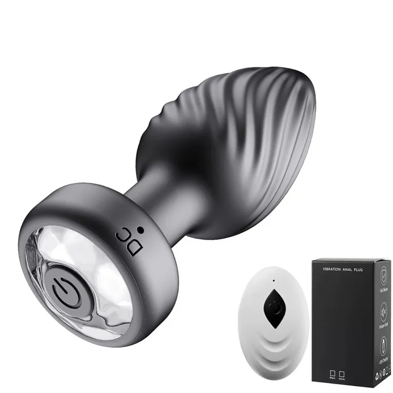 Wireless Bluetooth Anal Plug Vibrator Female Vagin Stimulator APP Remote Control Butt Plug Massager Adult Sex Toys for Man Women