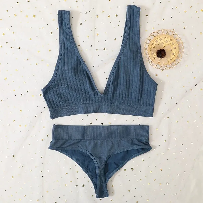 unlined blue