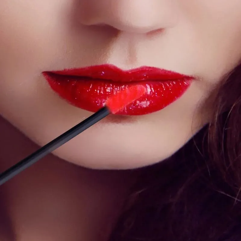 Χύμα 50/500/2000Pcs Lip Brush Professional Applicators Χονδρική Ραβδιά κραγιόν Γυναικείες βούρτσες Lip Gloss Αξεσουάρ εργαλείων μακιγιάζ