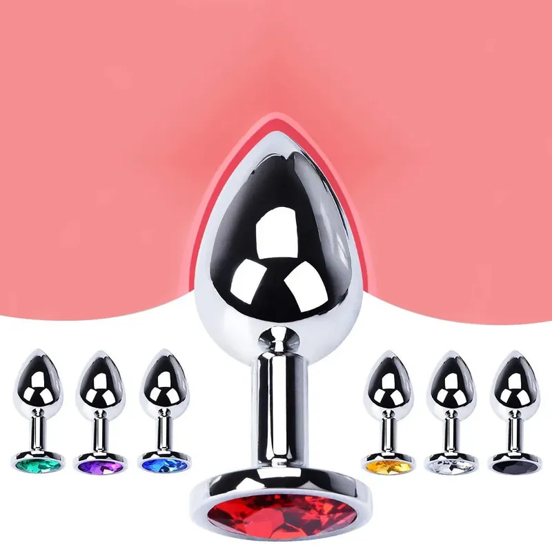 2026 Hot Metal Anal Plug Jewelry Base Beginner To Expert Butt Plug Adult Toy Tail Female Male Dildos Sex Toy Couples Adults Game