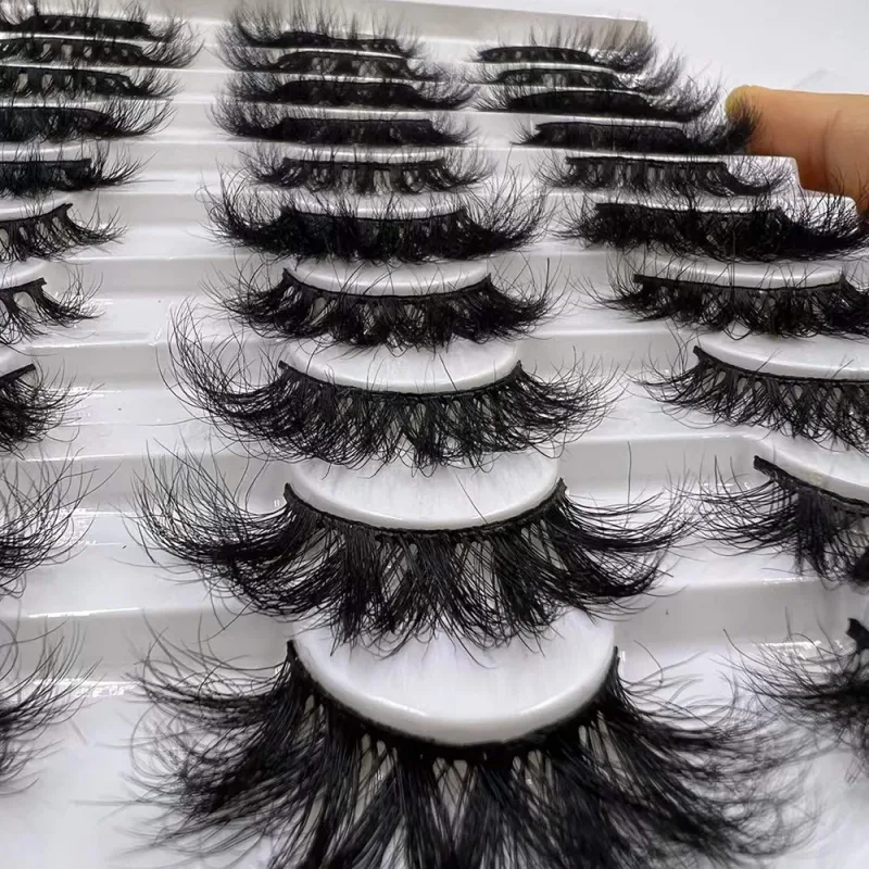 Eyelashes 3D Mink Lashes Fluffy Soft Wispy Volume Natural Long False Eyelashes Eye Lashes Reusable Eyelashs Makeup
