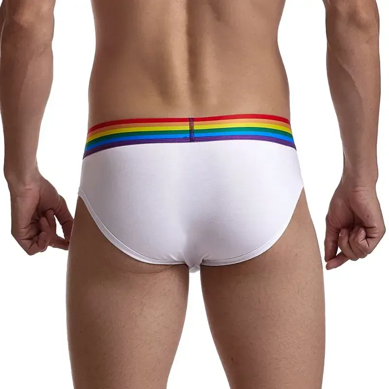 Jockmail 섹시한 남성 속옷 브리프 코튼 로우 라이즈 언더 팬츠 네트 원사 레이스, 통기성 여름 반바지 calzoncillos hombre slip
