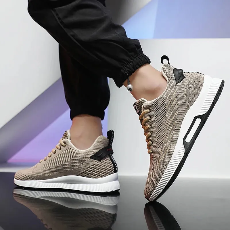 Stor størrelse Elevator Sko Mænd Sneakers Forhøjelse Sko Højde Forøg Sko Indlægssåler 6CM Mand Dagligliv Højdeforøgende Sko