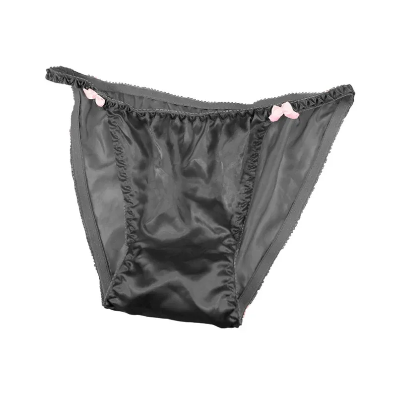 Hot Sexy Low-Waist Men Smooth Nylon Underpants Panties Briefs Underwear 1090