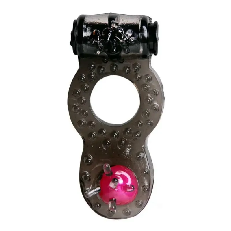 Triple Couples Dual Pleasure delay Ring Vibrating Ring clit stimulator mas mahabang erections matinding ejaculations Mga Laruan ng Sex para sa lalaki