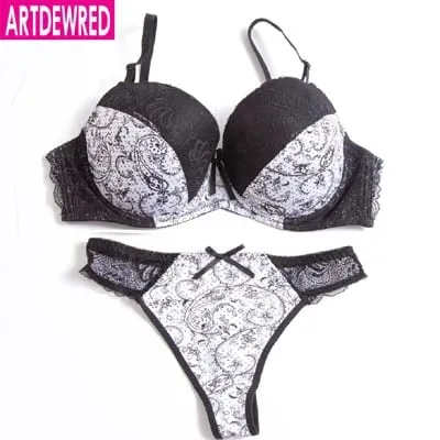Reggiseno push up originale autentico di alta qualità set perizoma reggiseni per donna intimo reggiseno set pizzo lingerie sexy slip intimo femminile