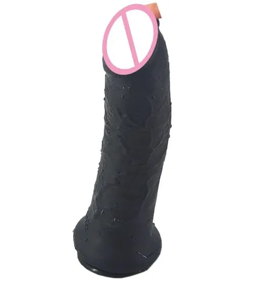 11.2" silicone giant realistic dildo huge penis anal dildo large girth female masturbator suction skin color sex products