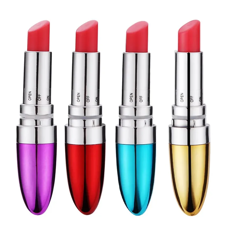 Discreet Mini Vibrator Lipstick Napakahusay na G-Spot Clitoral Stimulation Vibrating Bullet masturbation Mga laruan ng Pang-adultong Sex para sa mga Babae