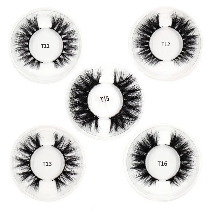 Eyelashes 3D Mink Lashes Fluffy Soft Wispy Volume Natural Long False Eyelashes Eye Lashes Reusable Eyelashs Makeup