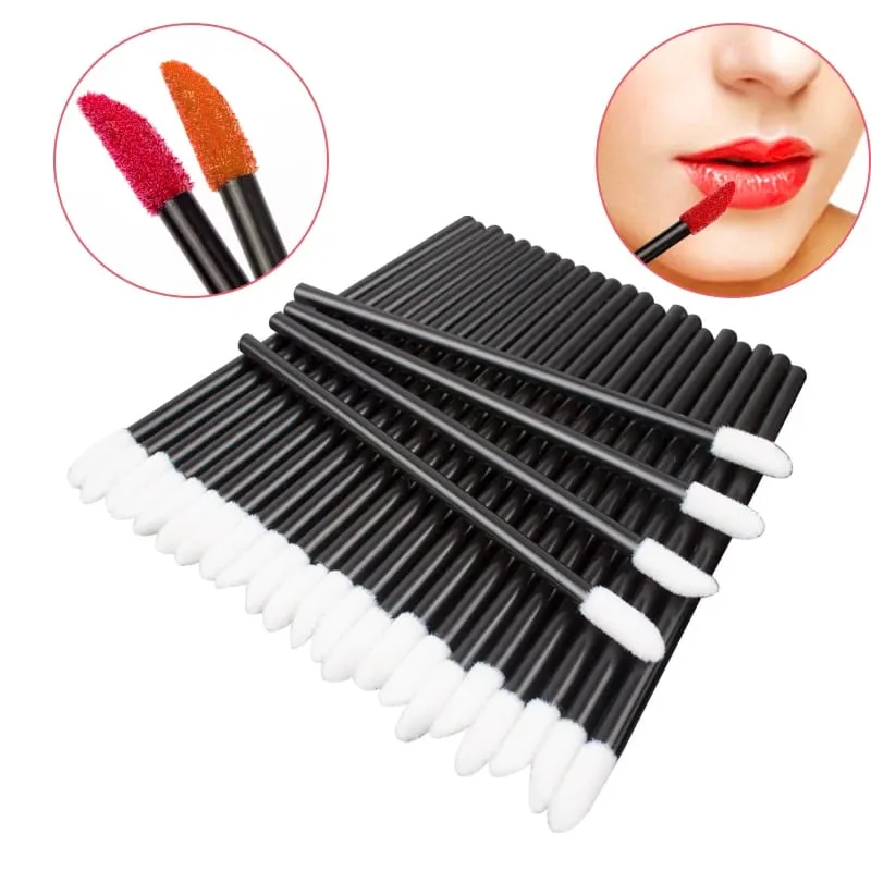 Χύμα 50/500/2000Pcs Lip Brush Professional Applicators Χονδρική Ραβδιά κραγιόν Γυναικείες βούρτσες Lip Gloss Αξεσουάρ εργαλείων μακιγιάζ