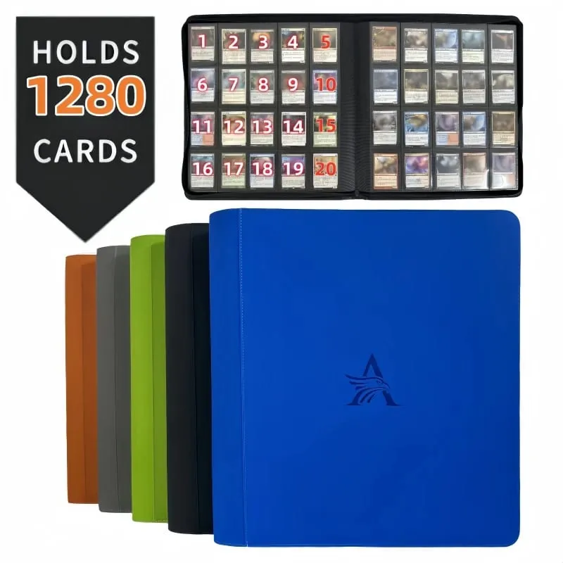 20 Pocket - Premium Trading Card Binder Holds 1280 Cards Ultimate Protection for TCG & Sports Cards. Collector's Dream 6 Colors — image 1