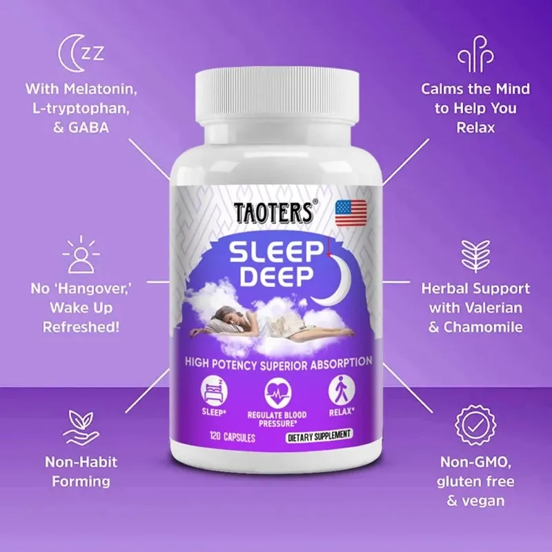 Melatonin + L-theanine Magnesium and More To Enhance Circadian Rhythm Nervous System and Promote Sleep Health — image 5