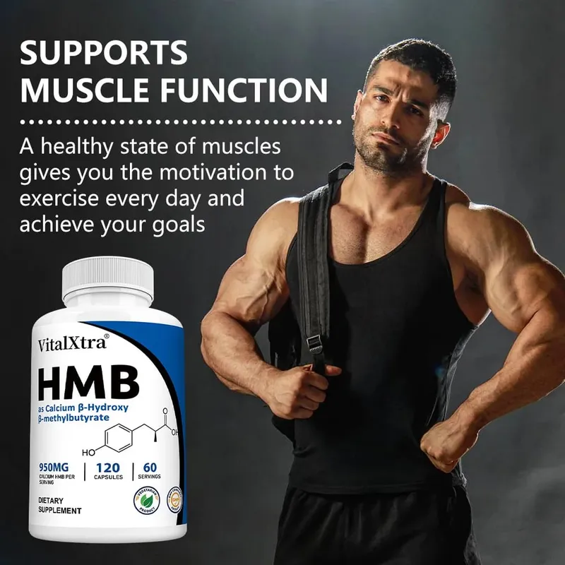 Highly Absorbable HMB Supplement – Supports Muscle and Movement Enhances Strength and Reduces Skeletal Muscle Damage — image 6