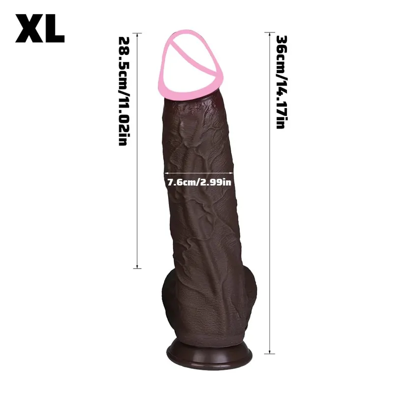 Super Realistic Veins Soft Dildo Male Silicone Genitals 3Colors Penis Vaginal Masturbation Suction Cup Dick Woman Anal Sex Toy