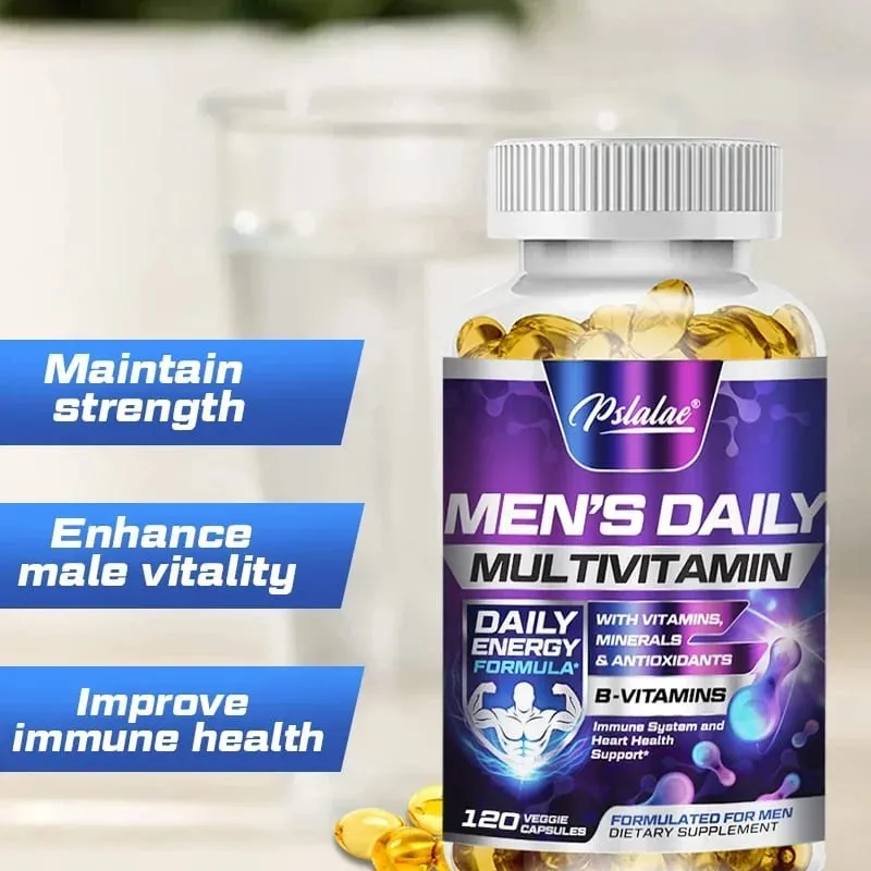 Men's Multivitamin Supplement-Daily Multivitamins and Nutrients To Support A Healthy Active Lifestyle Energy Heart Brain Health — image 5