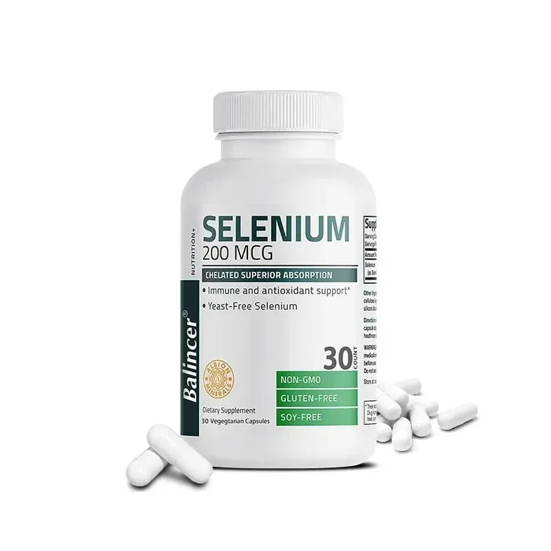 Selenium - Natural Antioxidant Supplement That Helps Strengthen The Immune System and Maintain Heart Health