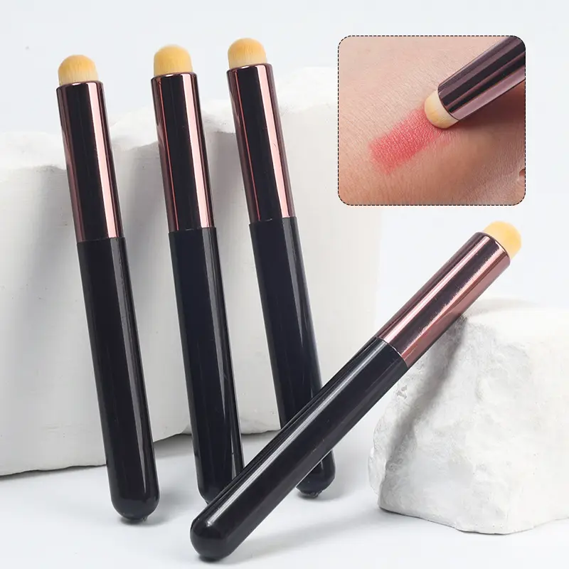 5/10pcs Lip Makeup Brush Foundation Concealer Brushes Lipstick Applicator Multifunctional Lips Eye Face Blending Make Up Brush — image 1