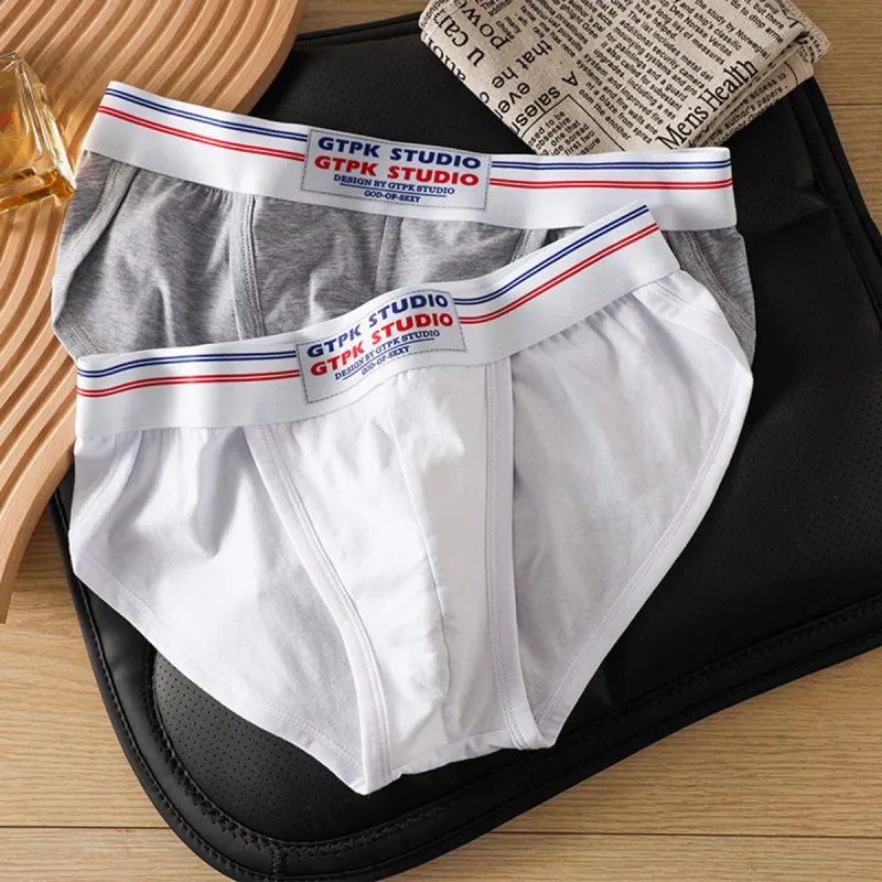 Men's Underwear Men Sexy Briefs Jockstrap Pouch Cuecas Man Cotton Panties Thongs Mesh Underpants Gay Slip Homme Srting