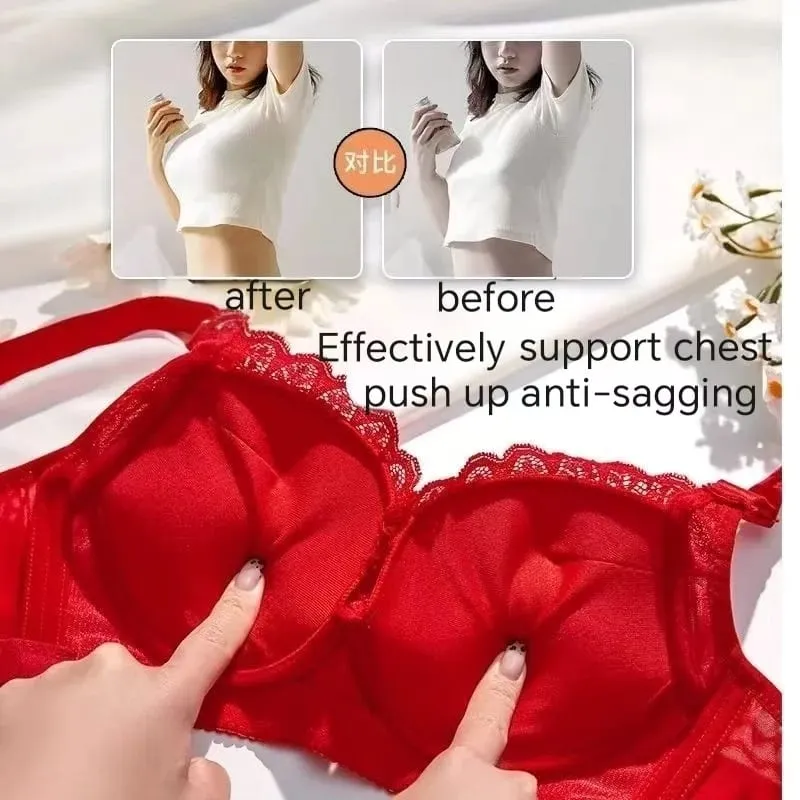 10 CM Extreme Push Up Bra For Flat Chest A Cup Ultra Padded Non Wire Lingerie Creates Cleavage — image 6