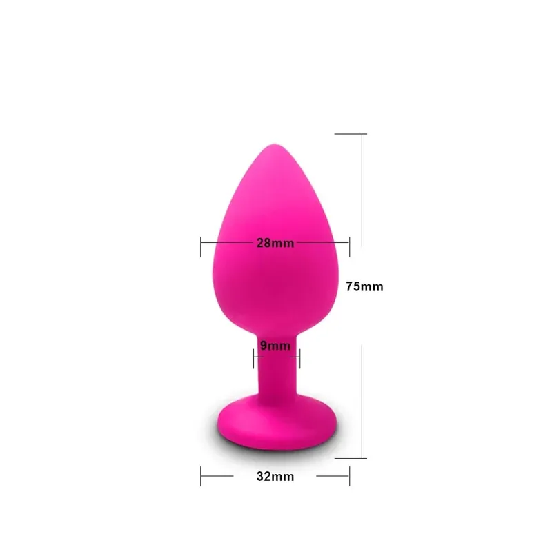 4st mjuk silikon analplugg Mini Erotisk Bullet Vibrator Butt Plug Sexleksak för män Kvinnor Gay Par Anal Prostata Stimulator