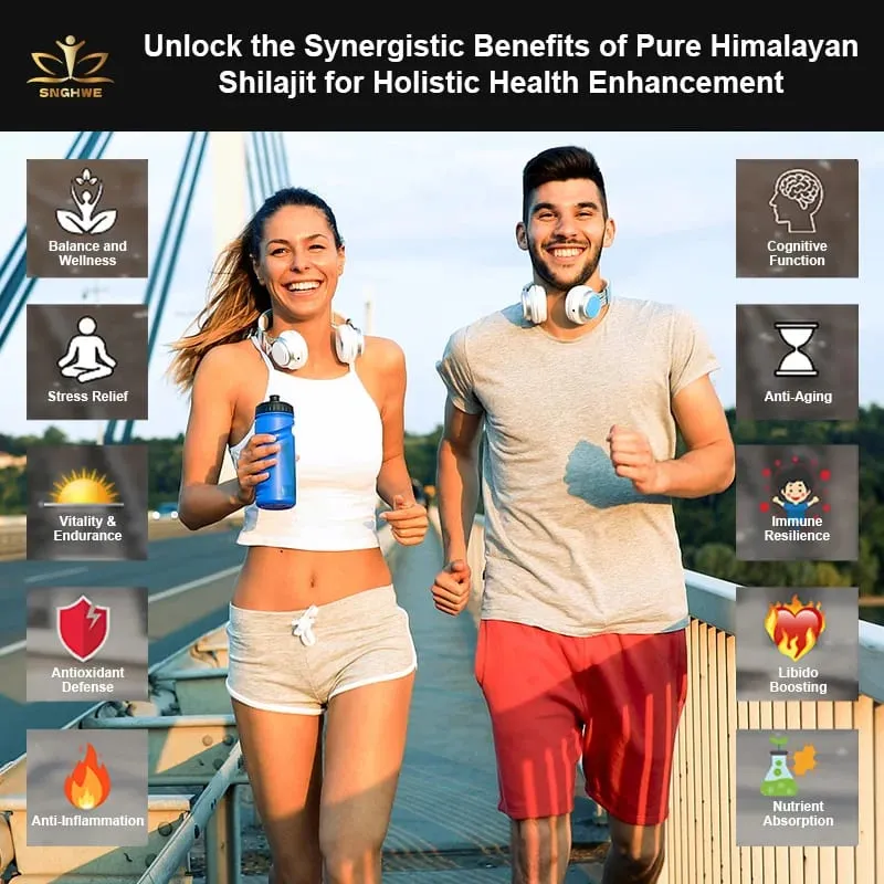 Shilajit Pure Himalaya Organic Shilajit Supplement med Purity Høj dosering og styrke til energistyrke og immunitet mænd og kvinder — image 2