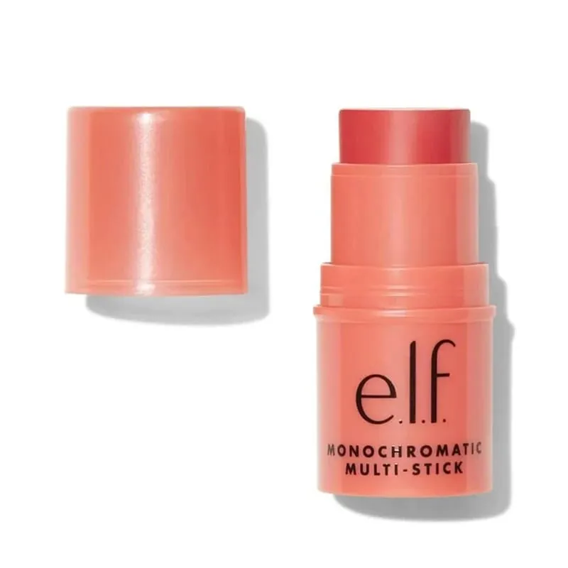 Elf Blush Contour Multi-functional Blush Stick Dual-use for Lips and Cheeks Matte Glow Primer Moisturizing Base Pore-minimizing
