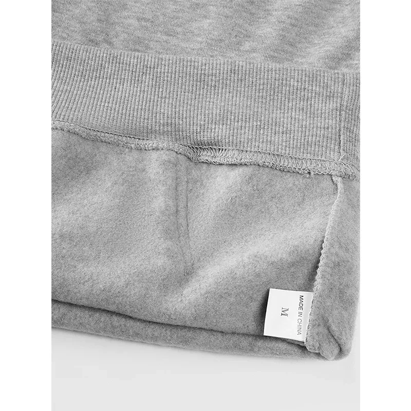 London Fashion Print Hoodies For Men Casual Autumn Winter Casual Sweatshirt Kangaroo Pocket Long Sleeve Autumn/Winter Simple — image 4