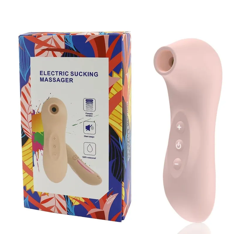 Powerful Clitoral Sucker Vibrator Nipple Clitoris Stimulator Massager 10 Mode Oral Blowjob Vacuum Sex Toys for Women Masturbator