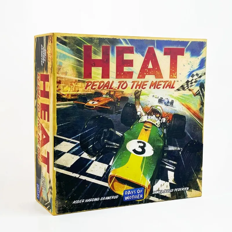 “HEAT: Full Throttle” — A Fast-Paced Adrenaline-Fueled English-Language Racing Tabletop Card Game for 1 to 6 Players — image 1