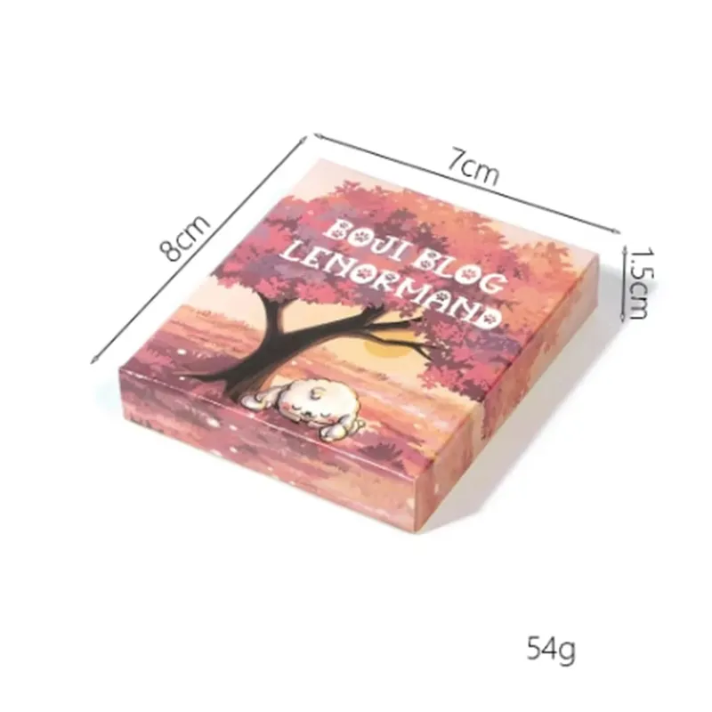 Boji Blog Lenormand Deck A jornada de um coelho pelo destino Para amantes de tarô