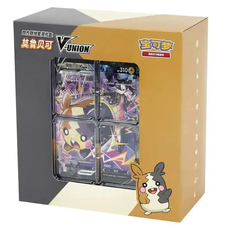 Dalam Stok Asli 100% Pokemon Ptcg Kad Kuartet Gandingan V-Union Kotak Hadiah Pikachu Big Gather Moru Baker Mew-Two Ptcg