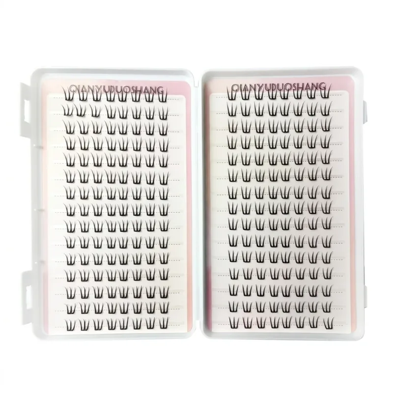 30rows Women's Idols False Eyelashes Natural Volume Daily Eye Makeup Women Beginner Large Capacity Lashes C Curl Synthetic Fiber