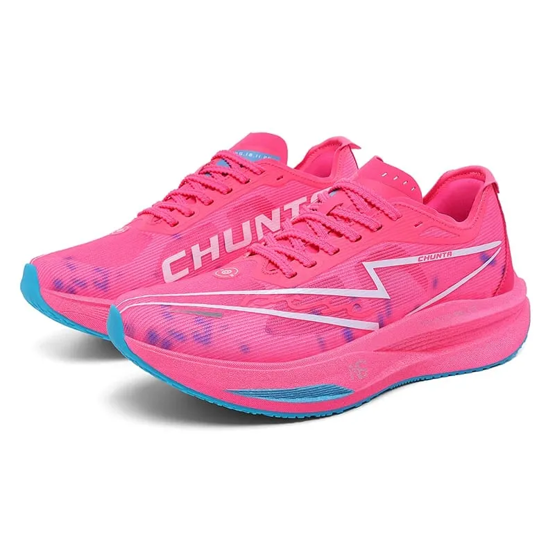 Carbon Board Marathon Men Running ShoesSpeciality Sports Breathable Lightweight Women's Comfortable Athletic Chunta Sneakers