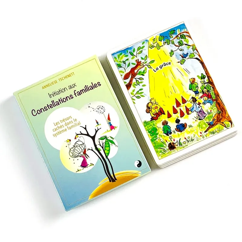 Constellations Familiales Game Cards 35 Card French Version Divination Oracle Deck Family Constellation Tool Christmas Gifts