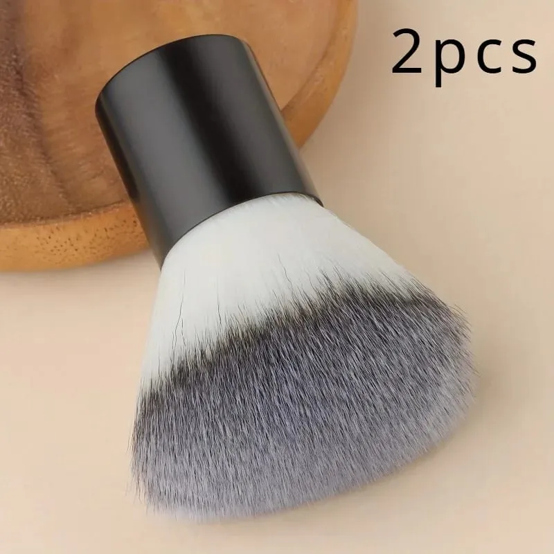 Fluffy Kabuki Brush Makeup Brush for Perfect Foundation Bronzer Highlighter and Blush Application — image 7
