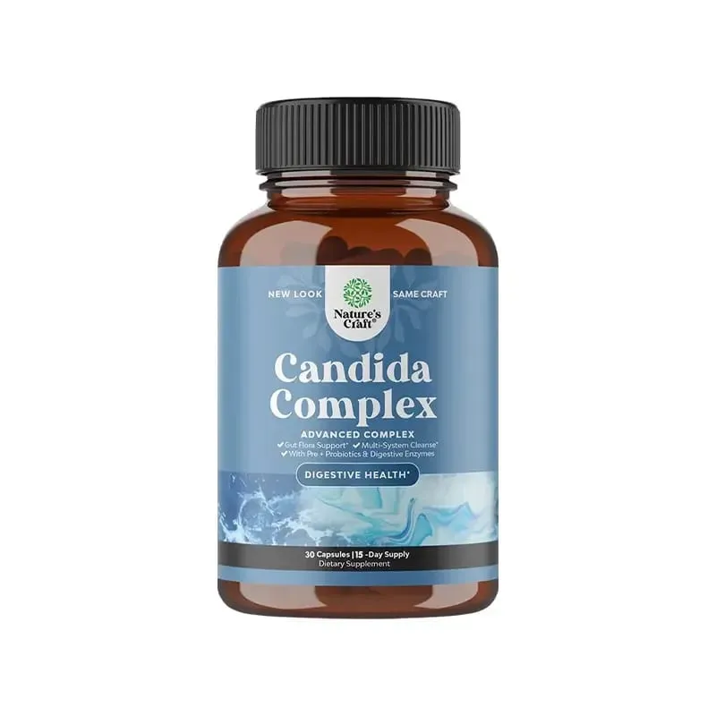 Candida Complex - Probiotika og fordøjelsesenzymer Naturlige ingredienser til at understøtte fordøjelsessundhed og tarmflorabalance
