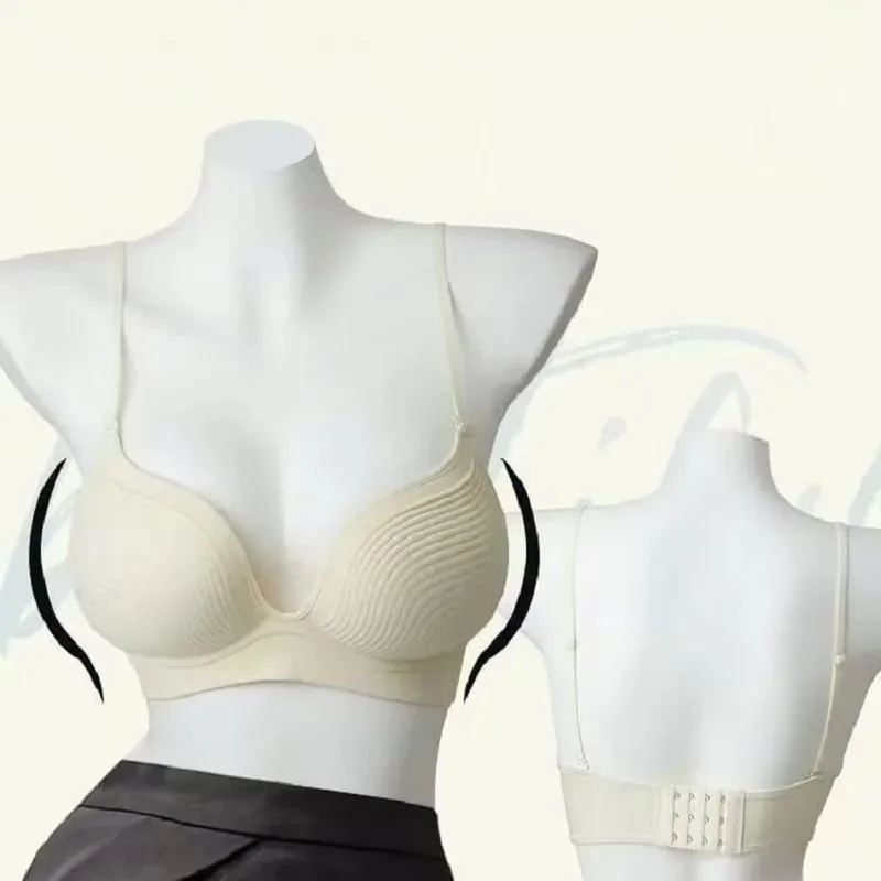 New 10cm Push Up Bra for Small Breasts Ultra Thick Lingerie Seamless T-Shirt Bras with 3D Memory Foam Cups — image 3