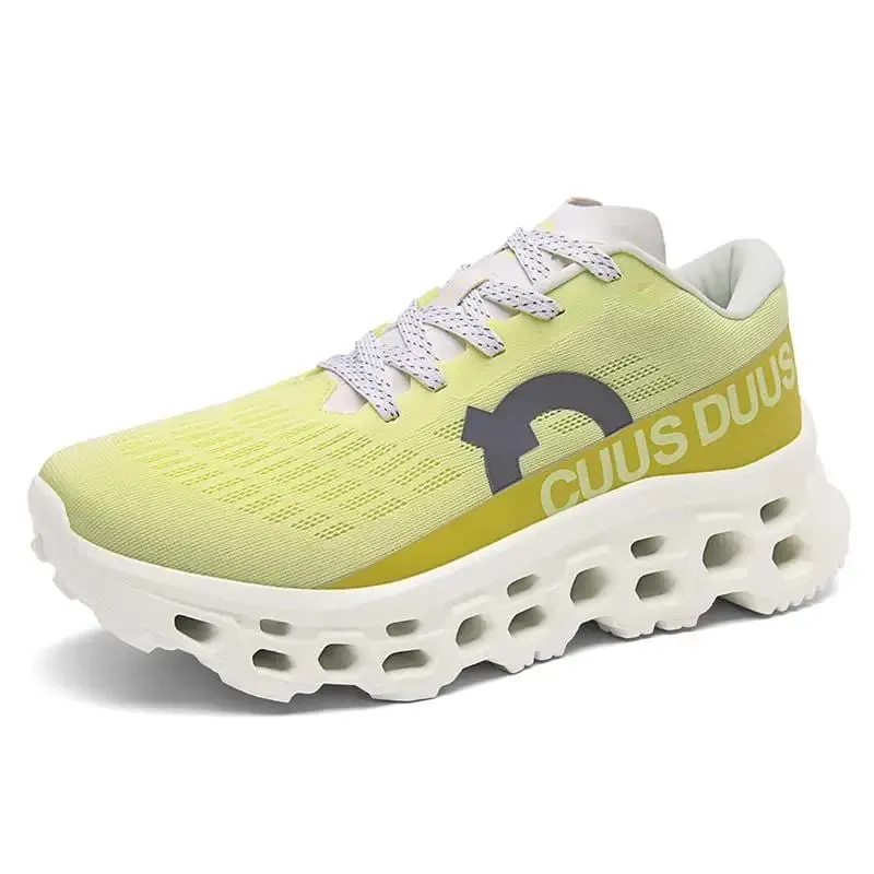 Casual Sneakers Men's Cushion Running Trainers Shock Absorbing Supercritical EVA Sneakers Breathable Fitness Athletic Shoes — image 11