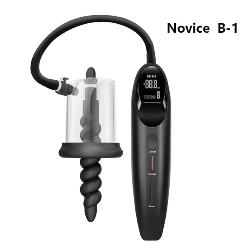 Smart Vacuum Pump Sucking Anal Plug Female Prostate Massage Stimulator Buttplug Male Masturbator Adult Sex Toys For Man Women