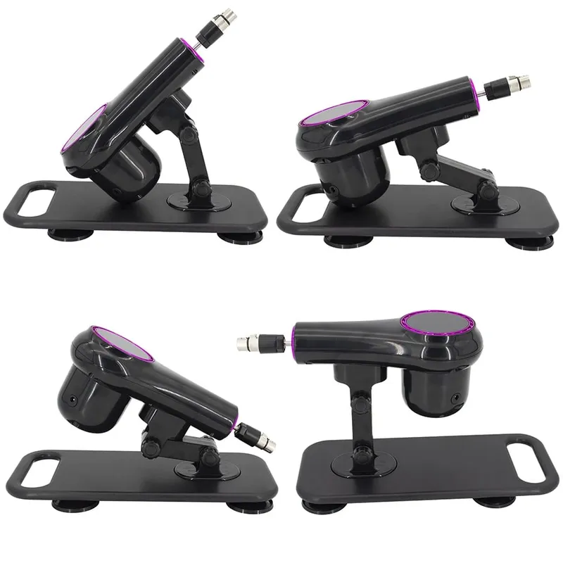 Portable Sex Machine Adjustable Speed Angle Automatic Wireless Control for Woman Man Masturbating Pumping Gun Sex Toys
