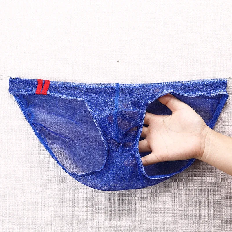 男性下着ブリーフ超薄型ローライズメッシュ通気性パンティー — image 15