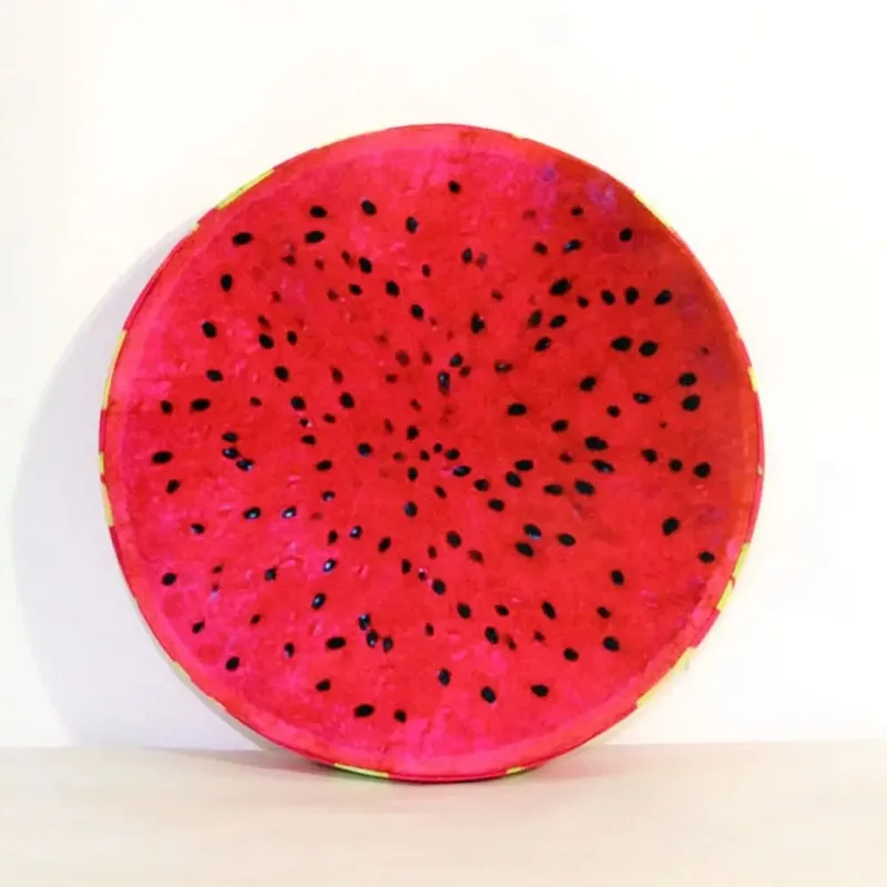 Soft Comfortable Funny Sofa Pillow Garden Dining Outdoor Seat Pads Round Pillow Fruit Seat Pads Chair Cushions — image 10