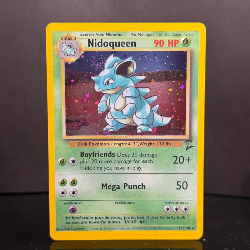 Pocket 2000 Base Set 2 OG Nostalgia Collectible Hitmonchan Scyther Clefable Pidgeot Mewtwo Traditional Holo Proxy — image 17